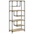 Regal za knjige boja hrasta 81 x 36 x 176 cm konstruirano drvo