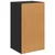 Kreveta Crni hrast 40 x 33 x 70 cm Konstruirano drvo