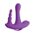 Pipedream 3Some Rock N Ride Silicone Vibrator Purple
