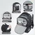 Brinch Torba za laptop, Crna