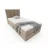 Oblazinjena postelja boxspring DIRELIS TRINITY 90x200 cm bež Vzmetnica: Vzmetnica Bonell