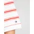 TOMMY HILFIGER Majica  rdeča / bela