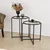 Hanah home Klub sto S412 50x60??x50cm Crni