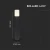 Spoljašnja lampa 1xGU10/35W/230V IP54 50 cm crna