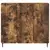 Kreveta Dimljeni hrast 89 x 34,5 x 82 cm Konstruirano drvo