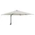 Vrtni suncobran S LED lampica Pijesak 248,5 x 247,5 x 160 cm