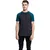 Urban Classics Majica bazaltno siva/petrol