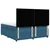 vidaXL vidaXL Box spring postelja z vzmetnico modra 200x200 cm žamet, (21309618)
