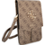 Mini torbica Guess GUWBG4GFBR PU 4G Metal Logo - rjava