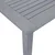 Vrtni blagovaonski stol 88x88x74 cm od masivnog drva bagrema