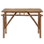 Sklopivi vrtni stol 115 x 50 x 75 cm od bambusa