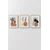 Wallity slika 3Dartsoho112, 3 dijela, 33 x 48 cm