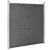 Panel za ogradu WPC 180 x 186 cm crni