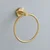 Kopalniški obešalnik Ring 6610 Modern Brush Gold