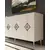 HANAH HOME Komoda Robber KB150 White Silver
