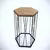 Hanah Home Klub sto Cetrus Kafkas, 40x35x62 cm, Hrast