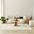 HANAH HOME Sto za dnevnu sobu Mushroom Sapphire Oak