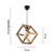Opviq Luster Cube Single, Crni