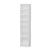 Hanah Home Ormar za hodnik Kale - 8117, 45x210x35 cm, Beli