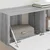 TV zidni ormar Siva Sonoma 98 x 31 x 29,5 cm Konstruirano drvo