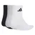 Adidas Čarape T Ess Ank 3P, KC9614, Crne, bele i sive