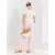 Sinsay - Wide leg pantalone - pastelno roze