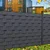 Ograjni trak 19 cm x 35 m z grafitnim premazom