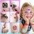 XXL set glitter tattoo za izdelavo bleščečih tatujev