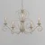 Luster na lancu MAURO 5xE14/15W/230V bež