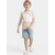 Calvin Klein Jeans Majica bež/črna/bela