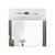 LED plafonsko svetlo LED/12W/230V 3000K 94,5 cm crna