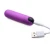 Bang! Vibrating Bullet with Remote Control Purple