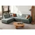 Atelier del Sofa Ugaona garnitura na razvlačenje S-Loft Left, 206 x 290 cm, Zelena
