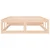 Vidaxl Posteljni okvir 75x190 cm trden les
