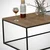 Hanah Home Klub sto Zinus, 95x43x55 cm, Hrast