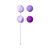 Lola games Vaginalne kuglice Set for Easy and Medium Level Love Story Valkyrie Purple
