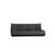 ATELIER DEL SOFA Sofa sa 3 sedišta Bocek Dark Grey
