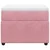 Vidaxl Box spring postelja z vzmetnico roza 100x200 cm žamet