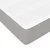 Vidaxl Box spring postelja z vzmetnico svetlo siva 120x200 cm blago