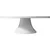 Excellent Houseware Porcelanasti pladenj za torto, 28 cm, bel