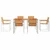 Vrtni set za objed 7 pcs