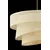 Opviq Luster Couper Hazeran, 40x40cm, Krem