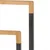 Kopalniški obešalnik Bamboo Black 390709