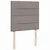 vidaXL Box spring postelja z vzmetnico taupe 90x200 cm blago