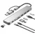 Gembird A-CM-COMBO8-06** Adapter, 8 portova, USB3.0, USB2.0, SD, 3.5mm)