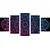 5-delna slika Mandala na črnem ozadju - 150x75