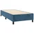 Box spring krevet s madracem tamnoplavi 80 x 200 cm baršunasti