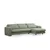 Atelier del Sofa Lily Corner Right Ugaona garnitura, Zelena