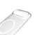 PURO Lite Mag futrola za iPhone 17 Air, providna sa belim prstenom