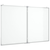 Magnetna bijela ploča sklopiva 120 x 80 x 1,7 cm aluminijska